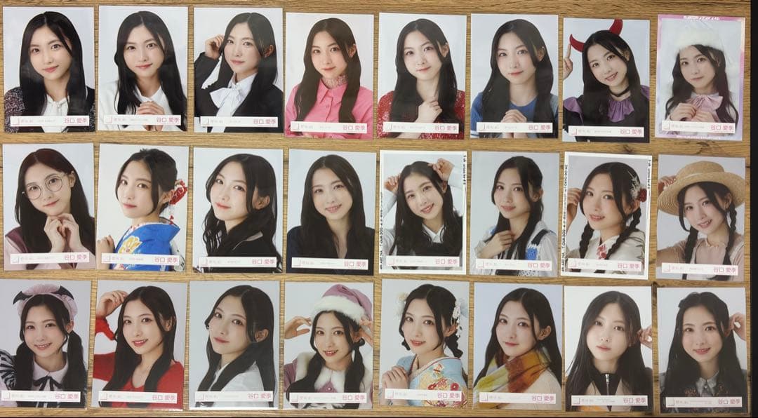 櫻坂46 谷口愛季 生写真24枚まとめ売り