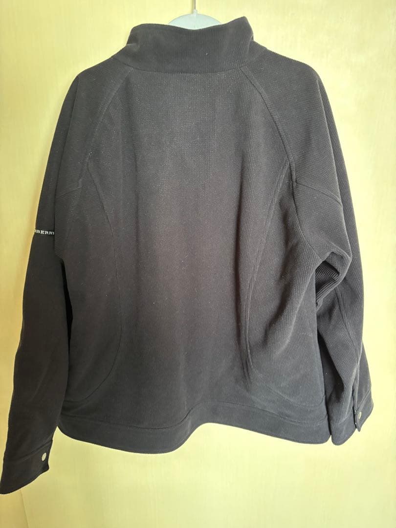 BURBERRY ダークグレー ジップアップジャケット