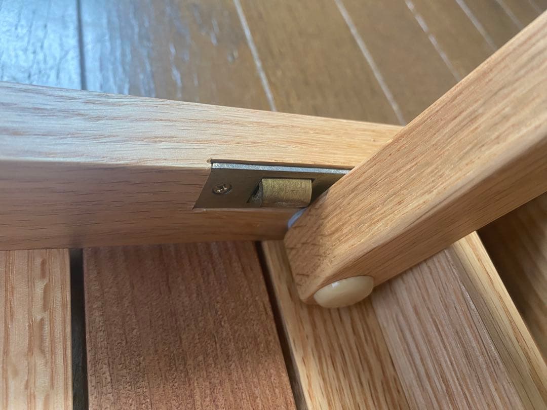 HILLS FIELD 木製アウトドアテーブル　俺のMOKKIN ゼブラ