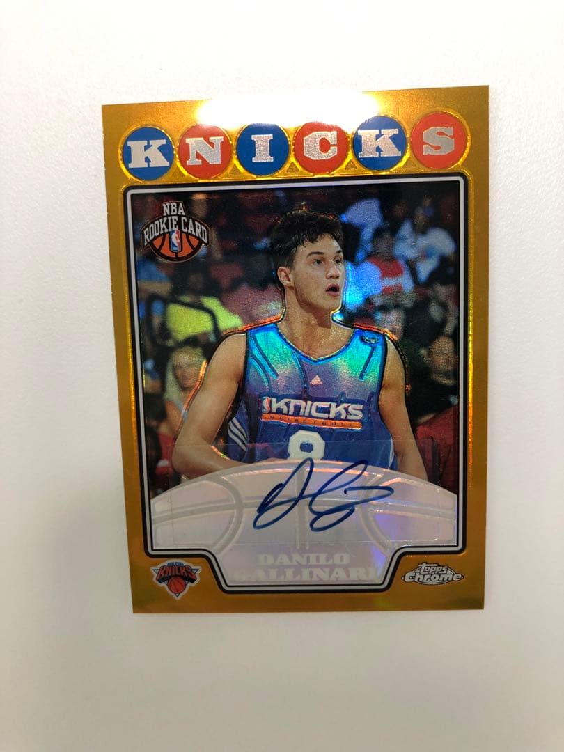 NBA topps chrome ダニロガリナリ　RC auto　2/5