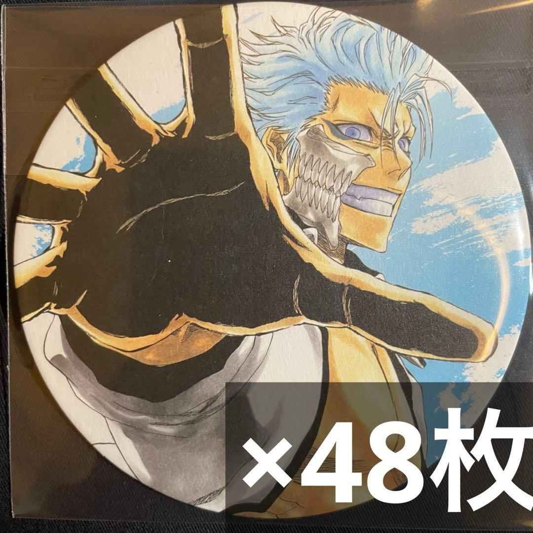 bleach MAILs. 特典コースター 原作 48枚 グリムジョー