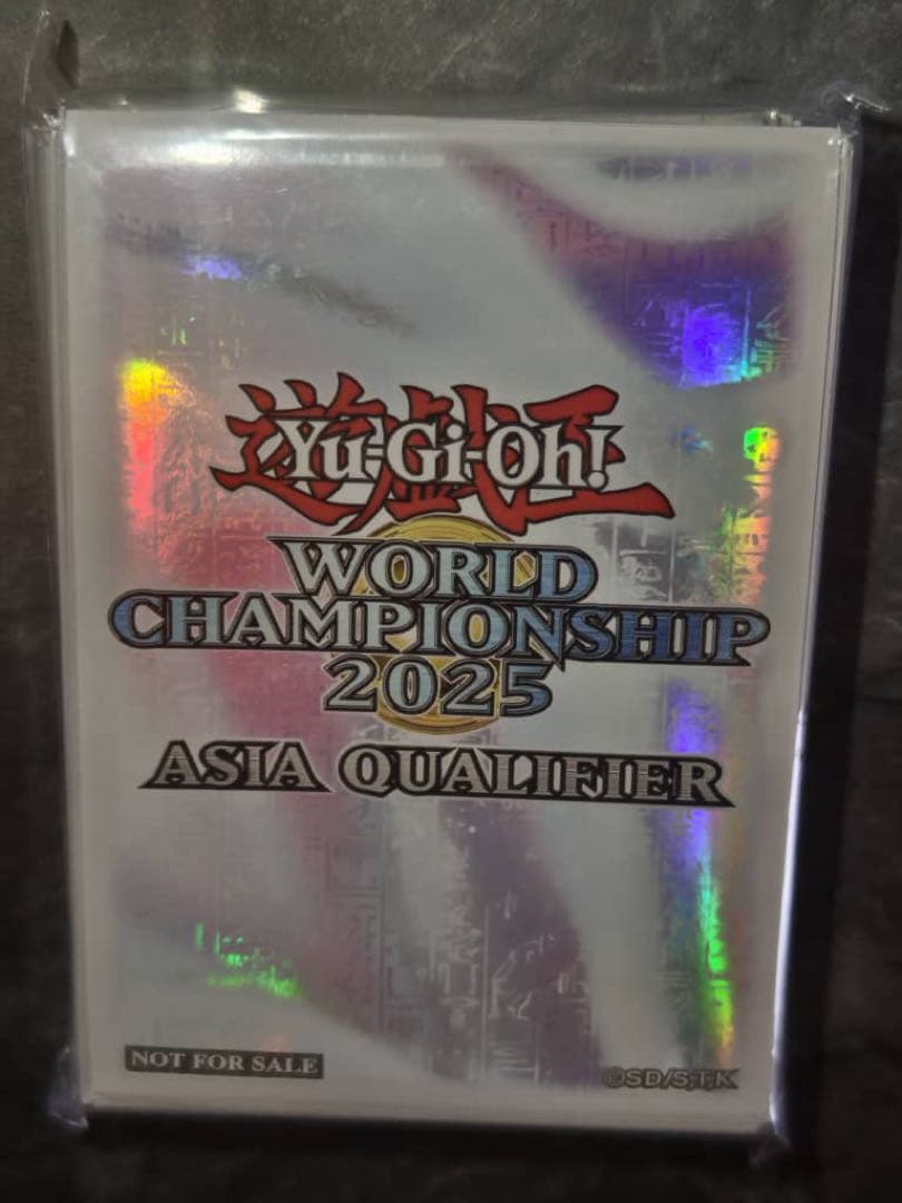遊戯王 アジア WCQ 2025 白 スリーブ aud
