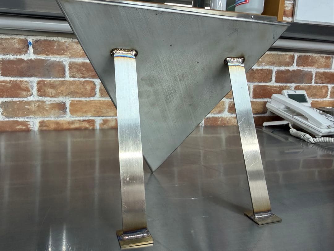 【溶接アート】★黄色い怪獣★オリジナルデザインステンレス製★