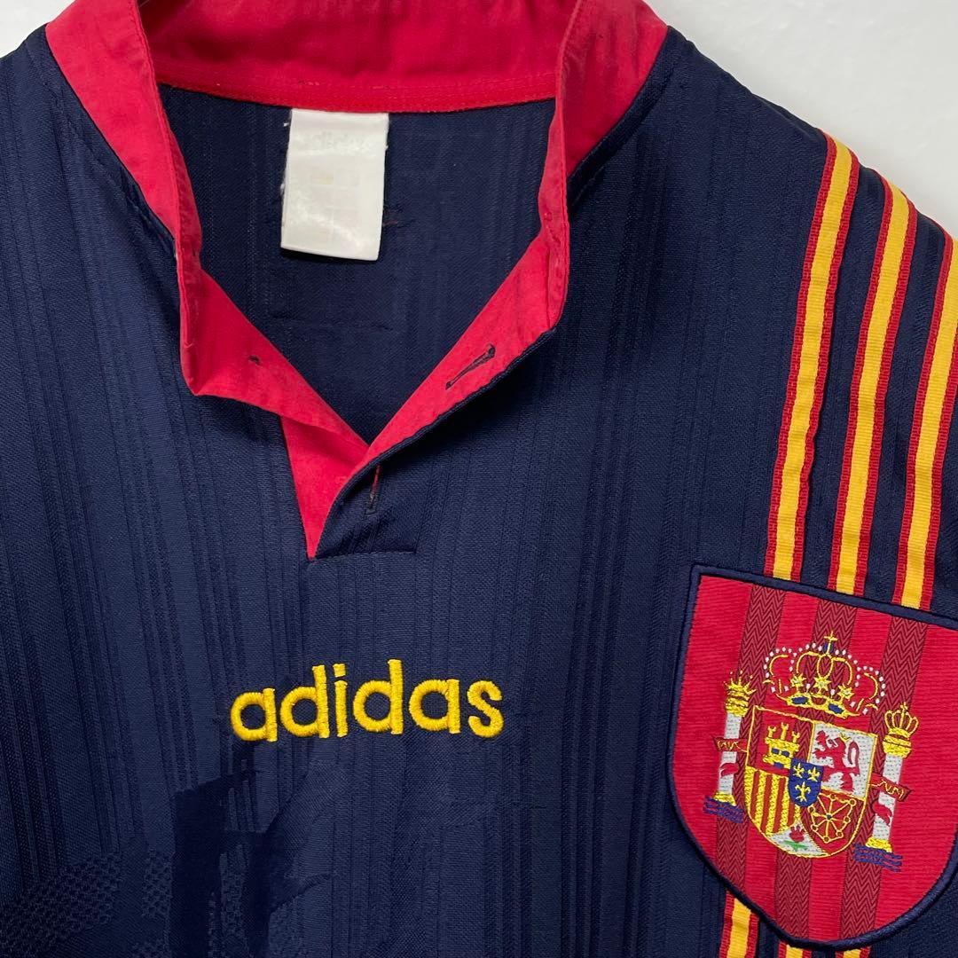 96年　当時物　アディダス　スペイン代表　アウェイ　ユニフォーム