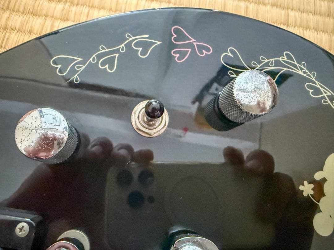 Disney エレキギター ブラック ミッキー