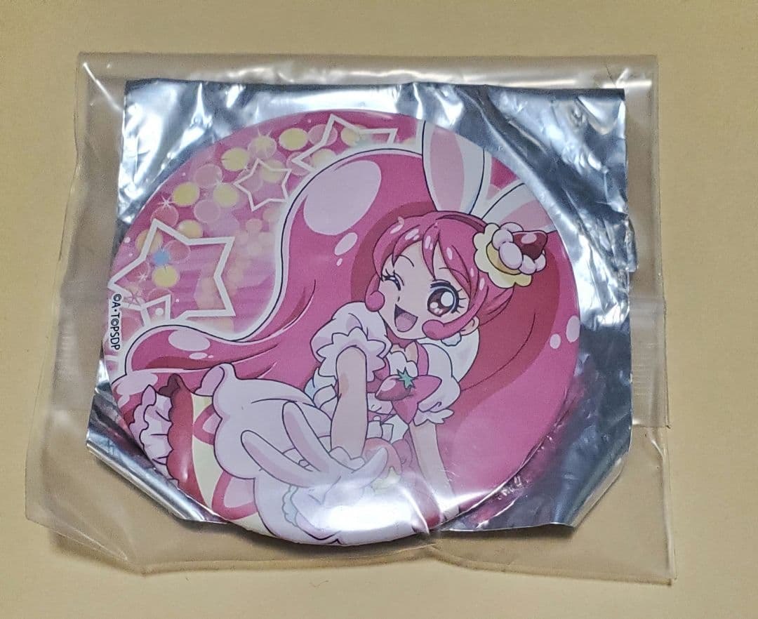 プリキュアライブ2017 キュアホイップ　缶バッジ