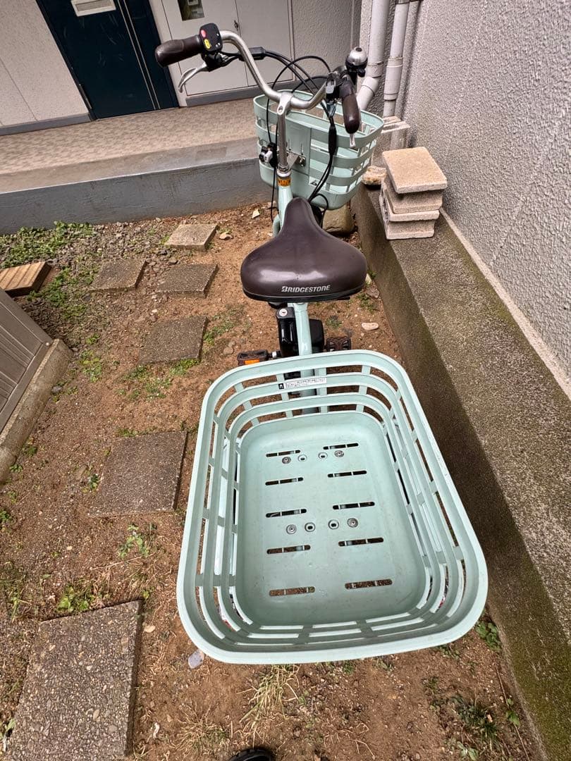 電動アシスト三輪車 ブリヂストン　送料込み　ラクットワゴン　最安値