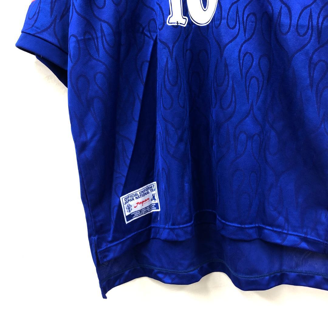 98年 フランスW杯 日本代表 名波浩 ユニフォーム asics ファイヤー