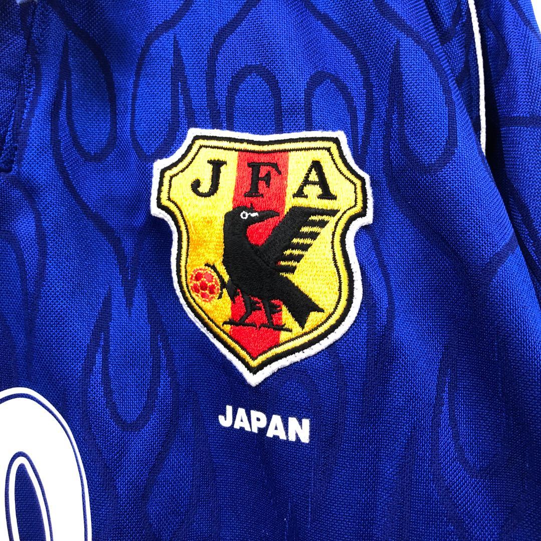 98年 フランスW杯 日本代表 名波浩 ユニフォーム asics ファイヤー