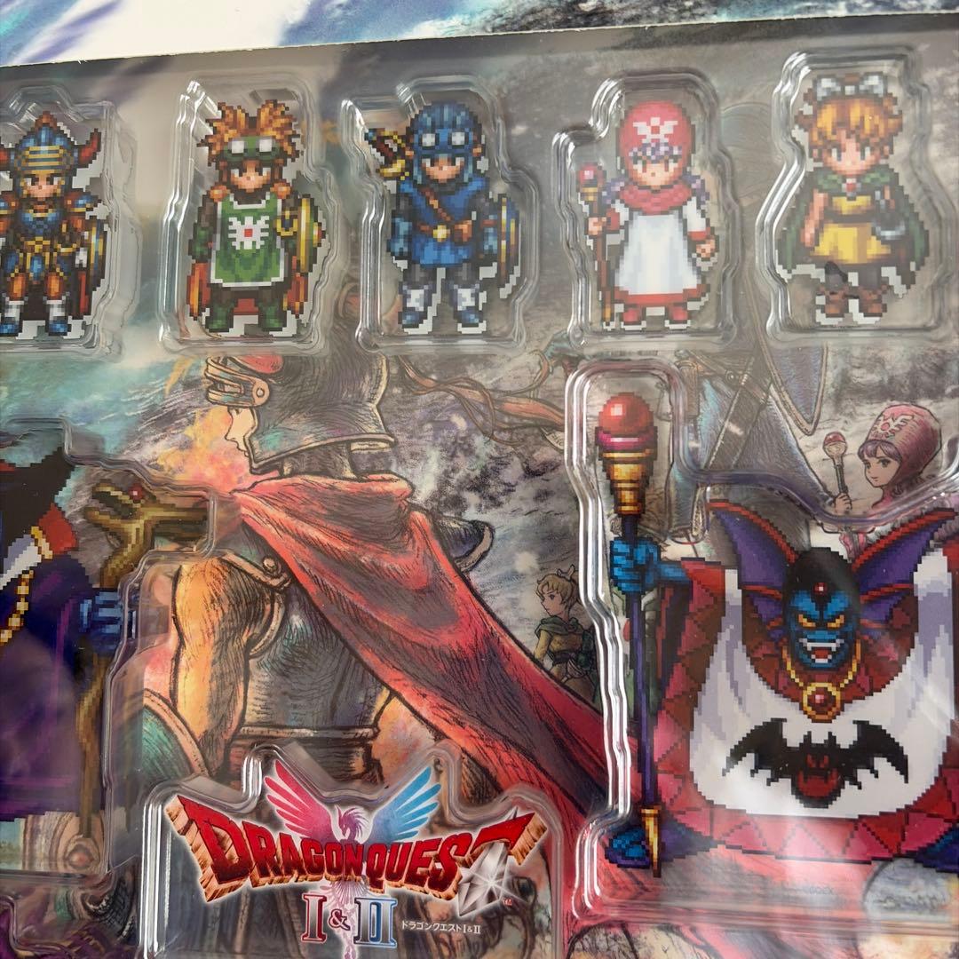 ドラゴンクエストI＆IIキャラクター＆モンスターアクリルブロック2ソフト付き