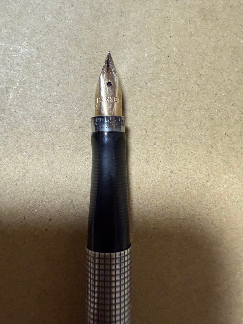 PARKER STERLINGSILVER万年筆14K