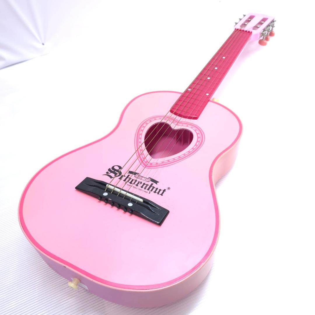 ★子供用★ シューンハット【Schoenhut】 アコースティックギター ピンク