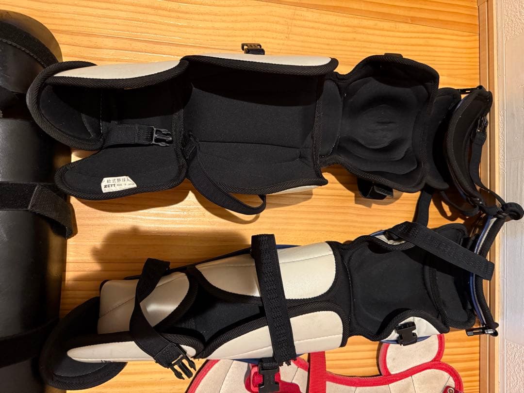 ZETT キャッチャー用プロテクター JSBB ネイビー　審判用プロテクター