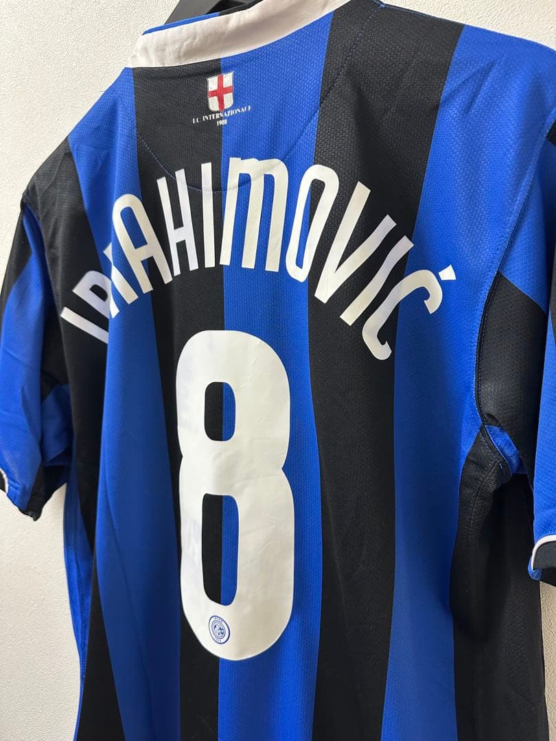イブラヒモビッチ　ユニフォーム　インテル　セリエA 06/07（H）