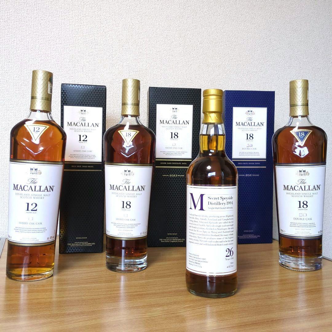 ザ・マッカラン　４本セット