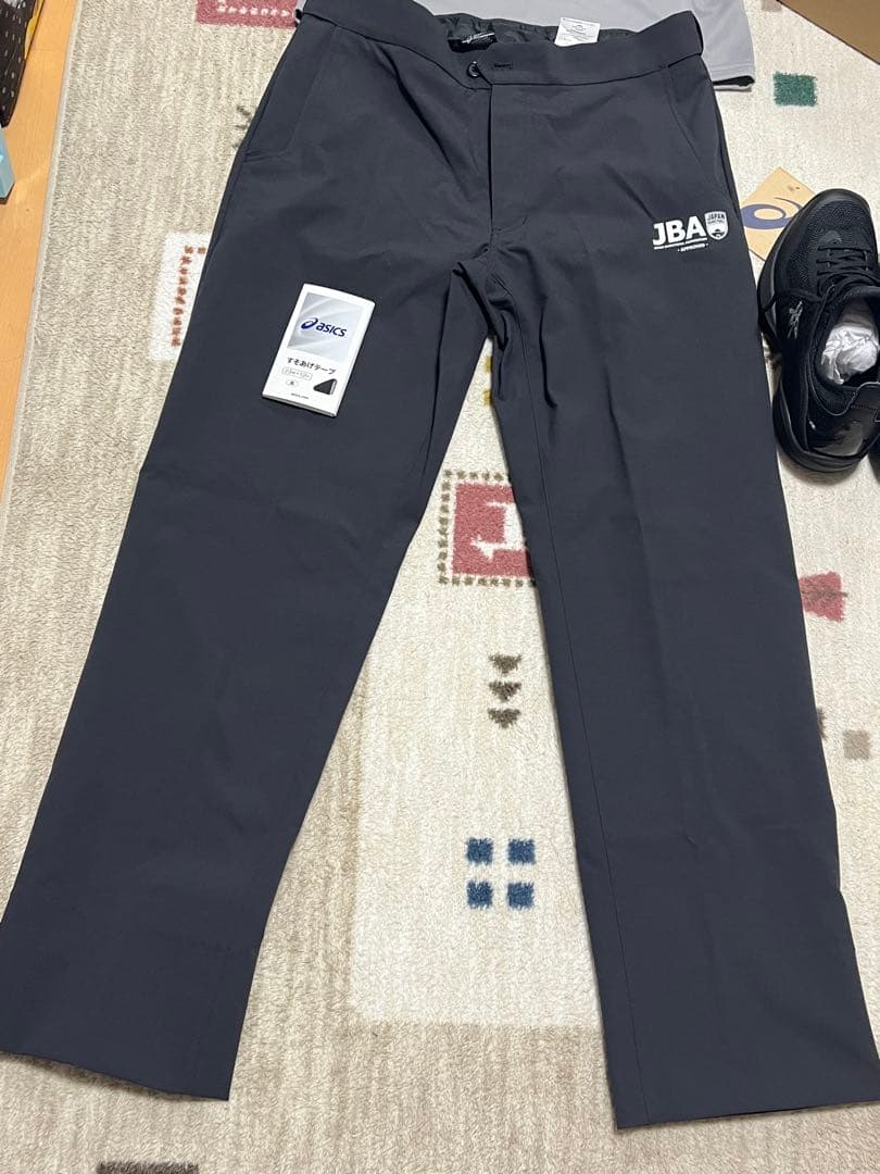 未使用　最新モデル　JBA公認　アシックス製　バスケットボール　審判用パンツ
