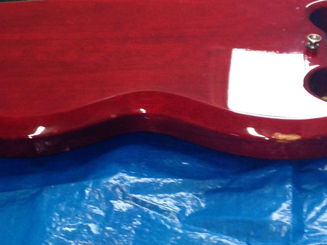 ジャンク Blitz SGスタイル エレキギター レッド