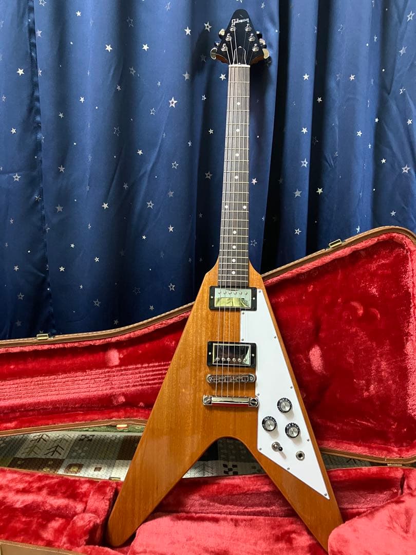 Gibson Flying V antique natural ほぼ新品
