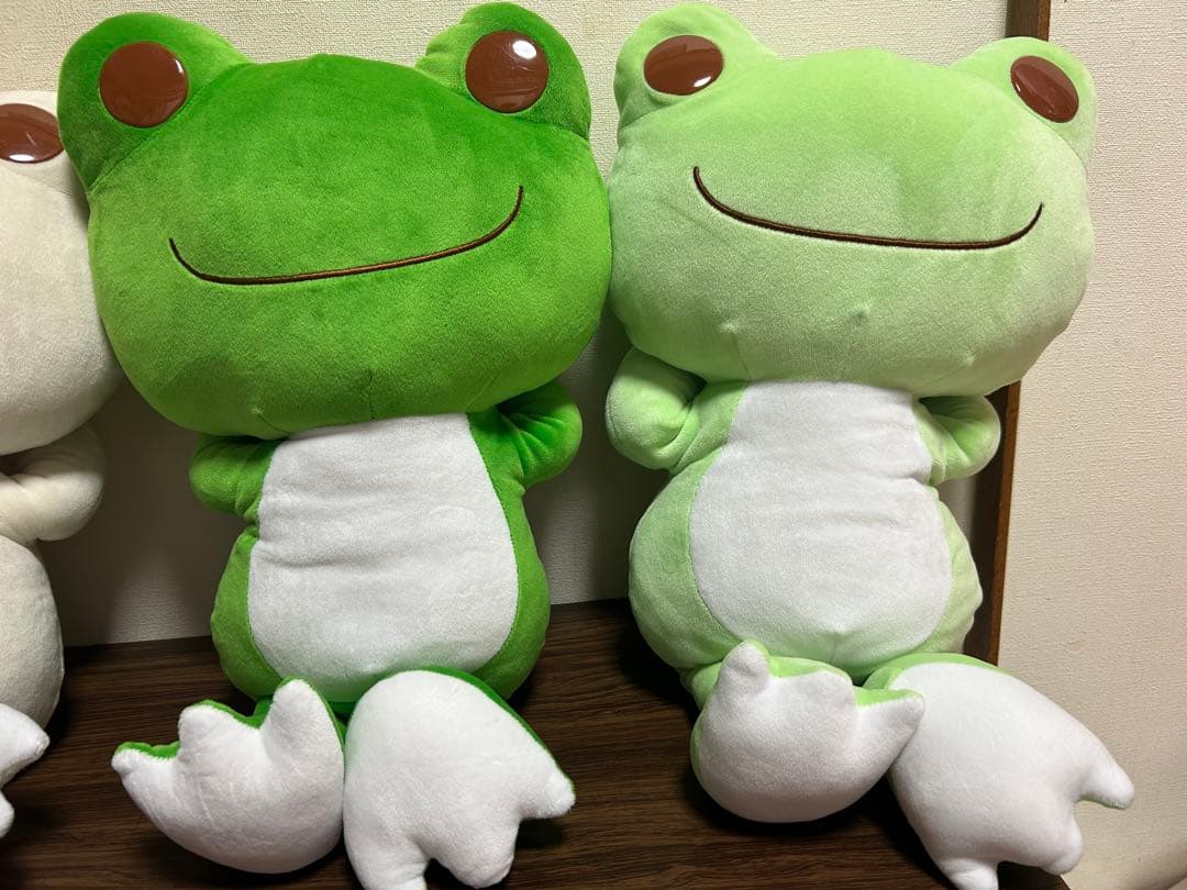 かえるのピクルス　もちもちおひるねBIGぬいぐるみ　コンプ　セット
