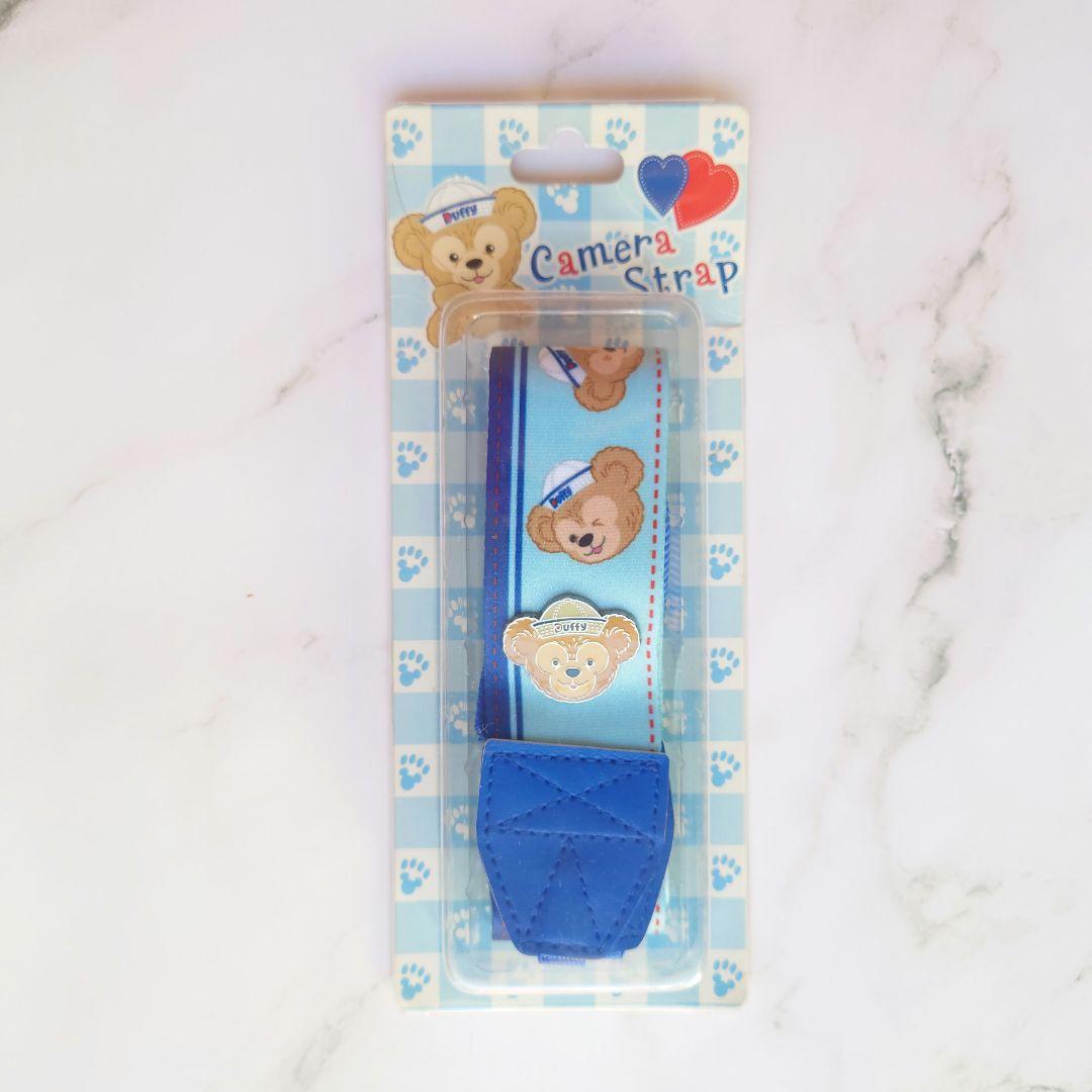 新品未使用 香港ディズニー ダッフィー カメラストラップ