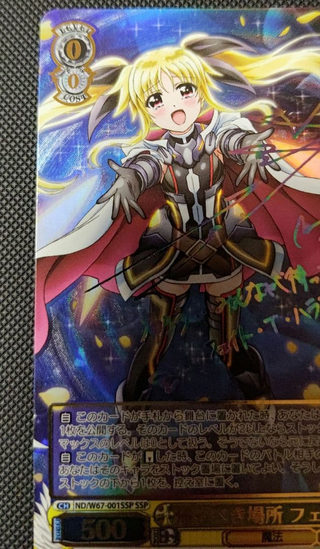 帰るべき場所フェイト SSP ヴァイスシュバルツ