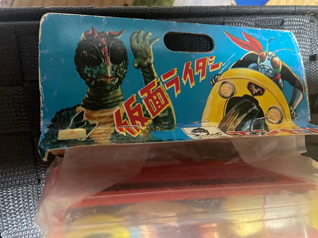 当時物 未開封 エンゼル 仮面ライダー ライダー怪人 ソフビ