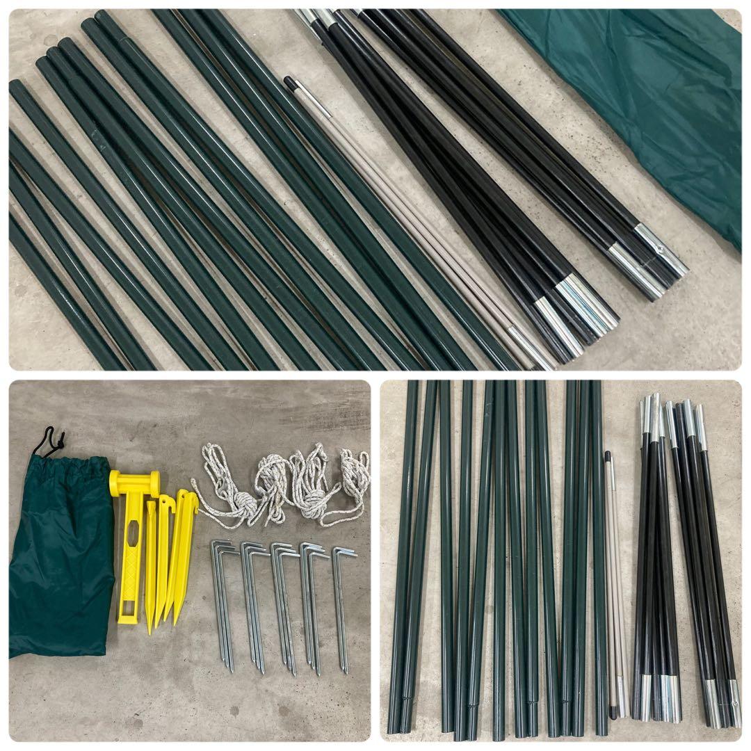 美品　コールマン　テント　スクリーンキャノピージョイントタープⅢ 付属品完備