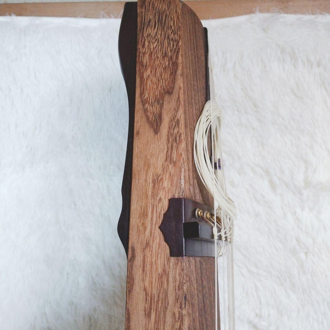 特選 高級琴 箏 13弦 くり甲 綾杉彫り 玉縁包み柏葉