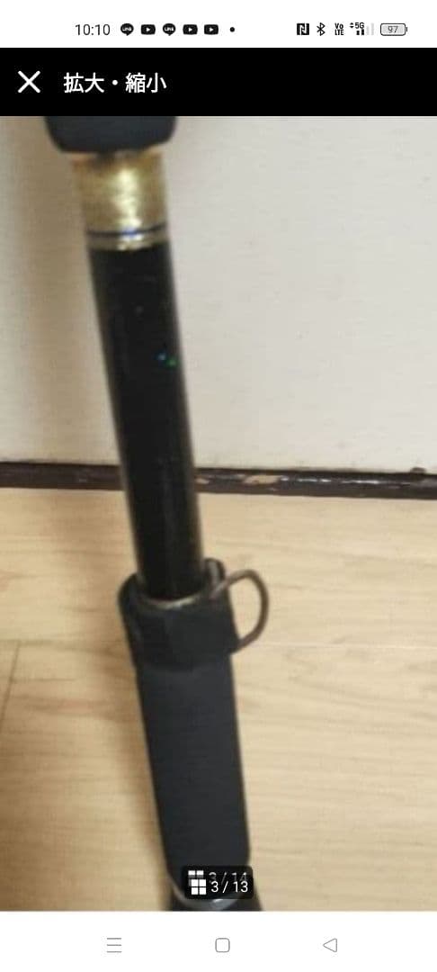 クエ、キハダマグロ釣り竿