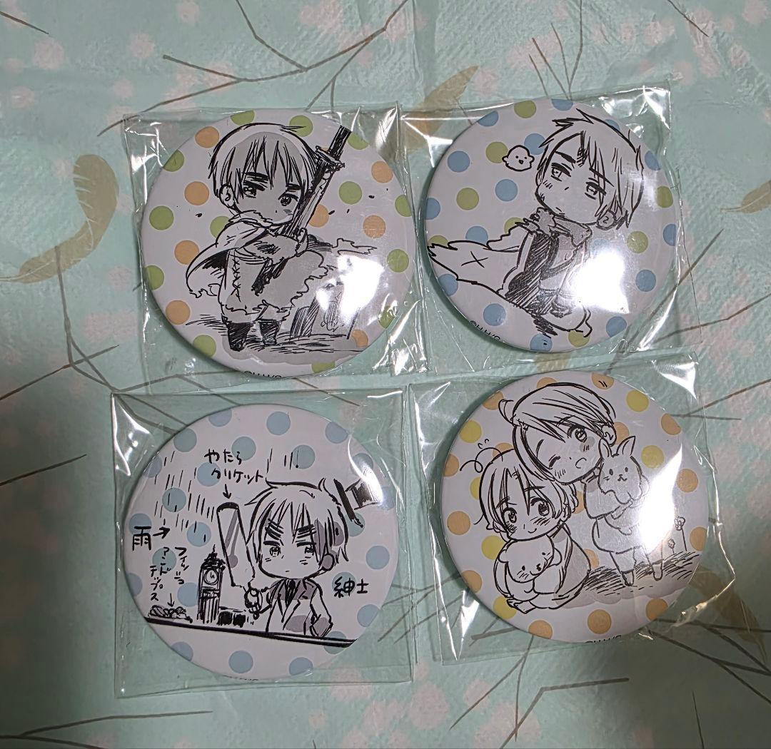 ヘタリア キャラバッジ