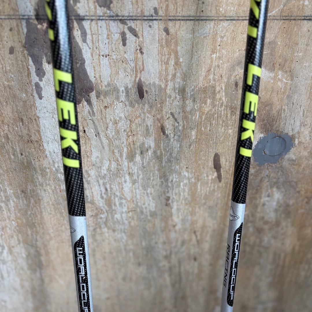 LEKI Worldcup Racing スキーストック 110cm - 44\"