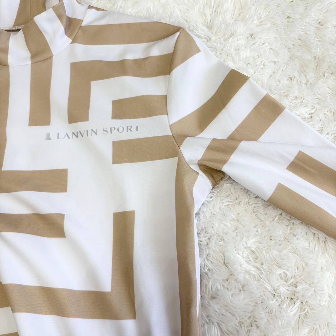 24SS ランバンスポール　モノグラムプリント長袖シャツ