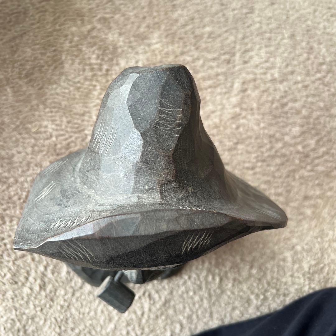 木造彫刻　ブラジル現地購入　全長約40cm