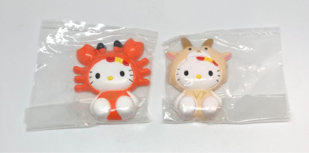 ☆激レア☆未開封☆ サンリオ ハローキティ星座 マグネット 5点セット レトロ