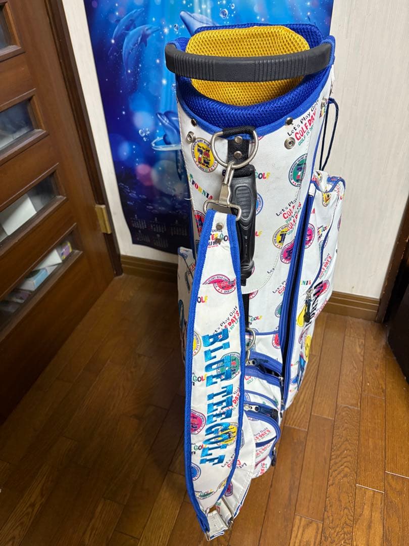 BLUETIGER ゴルフキャディバッグ カラフル　　お値引きしました！
