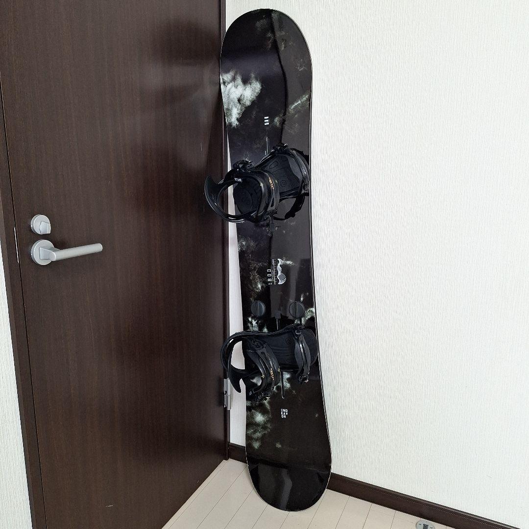 スノーボードセット　エンデバーBOD154 フラックスRK　S-Mビンディング