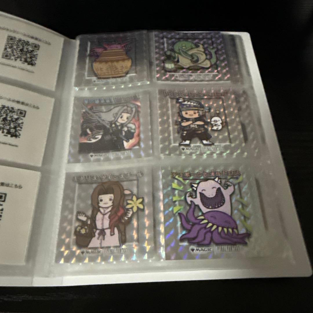 ちびキャラシール　40種　バインダー付き　被りあり　No順