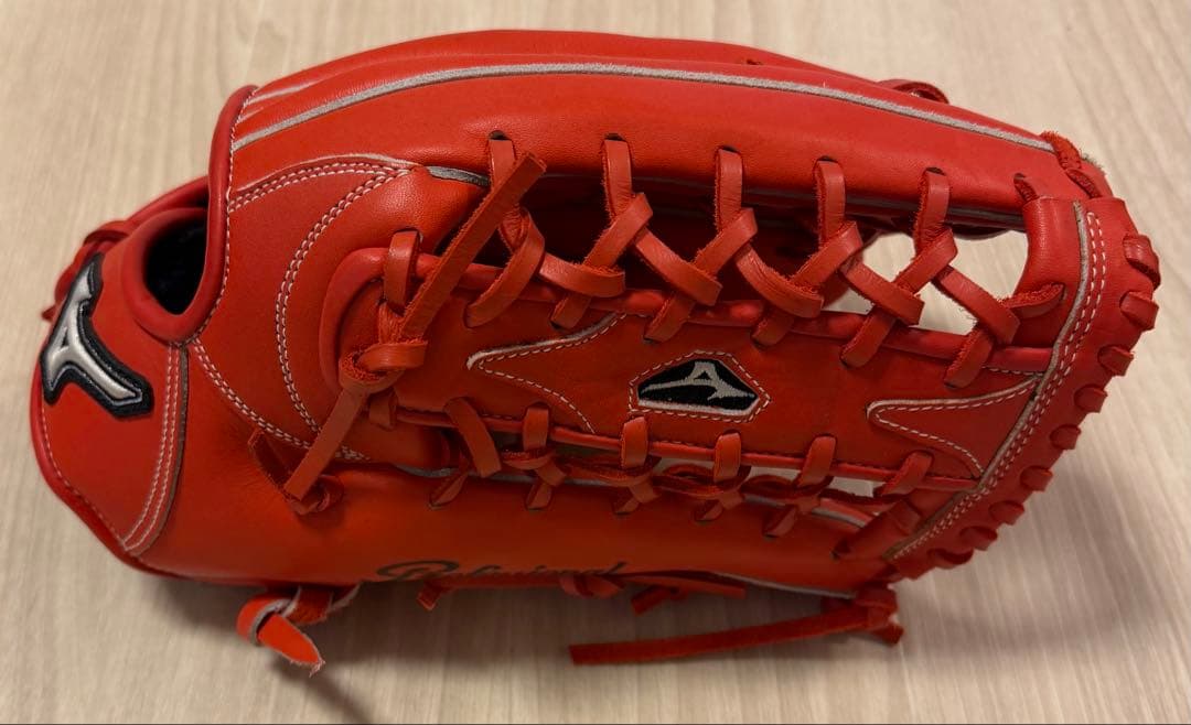 ミズノ軟式グラブ内野1 外野2 右投げ＋木製バット＋グラブケース＋バットケース