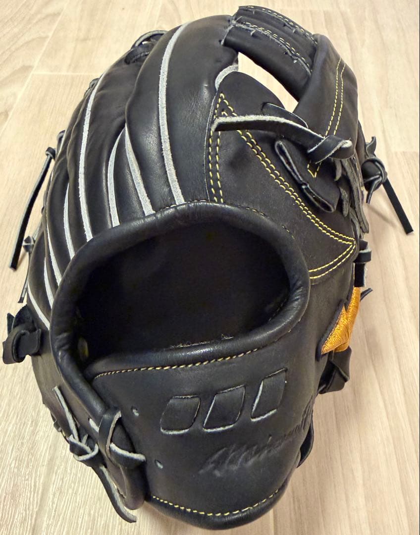 ミズノ軟式グラブ内野1 外野2 右投げ＋木製バット＋グラブケース＋バットケース