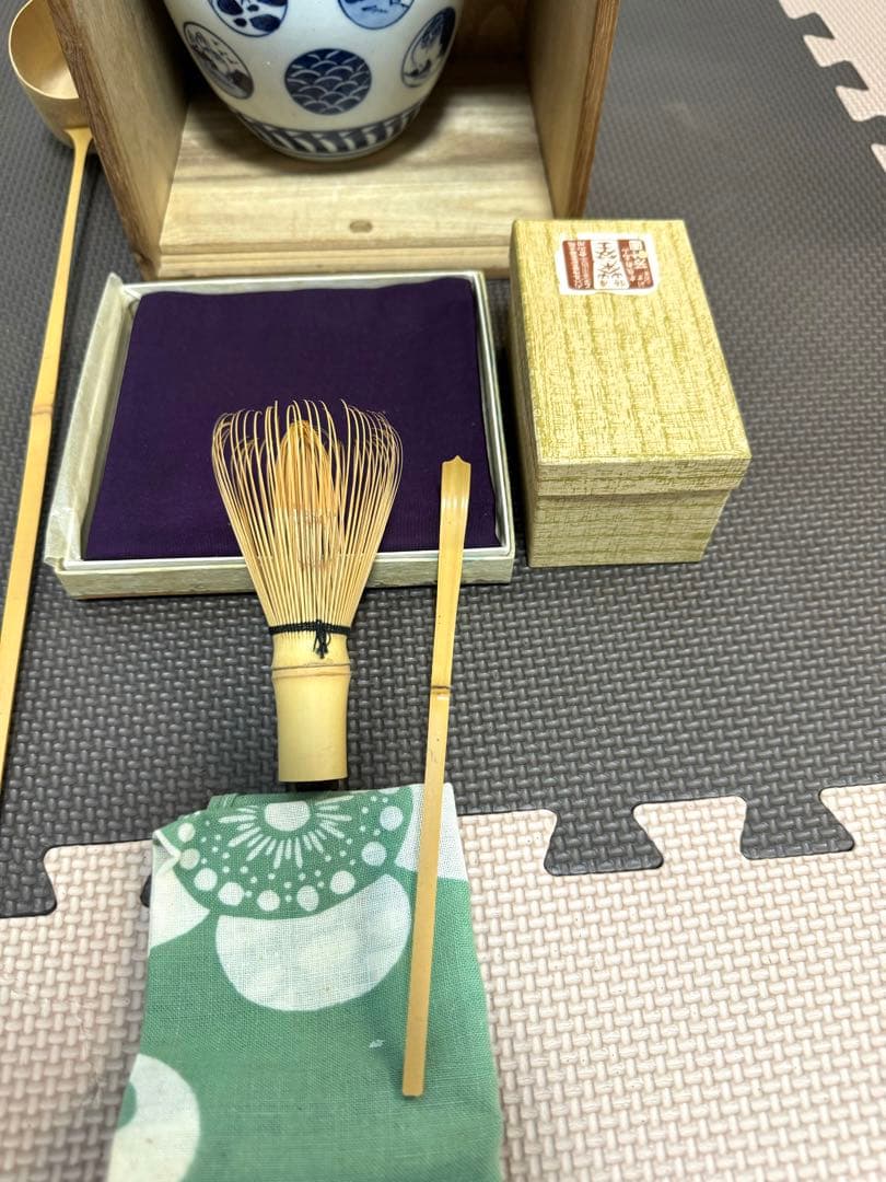 茶道具セット　棗　茶碗　茶杓　長期保管品
