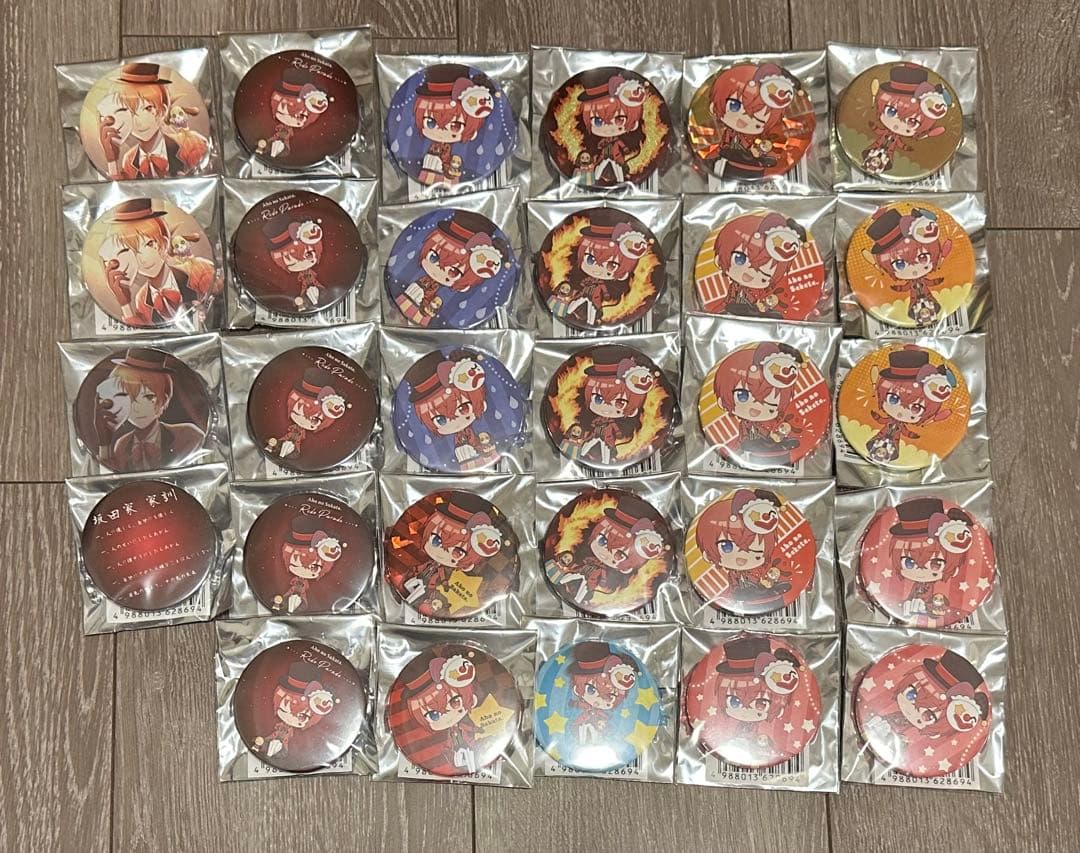 あほの坂田。となりの坂田。缶バッジ365個まとめ売り