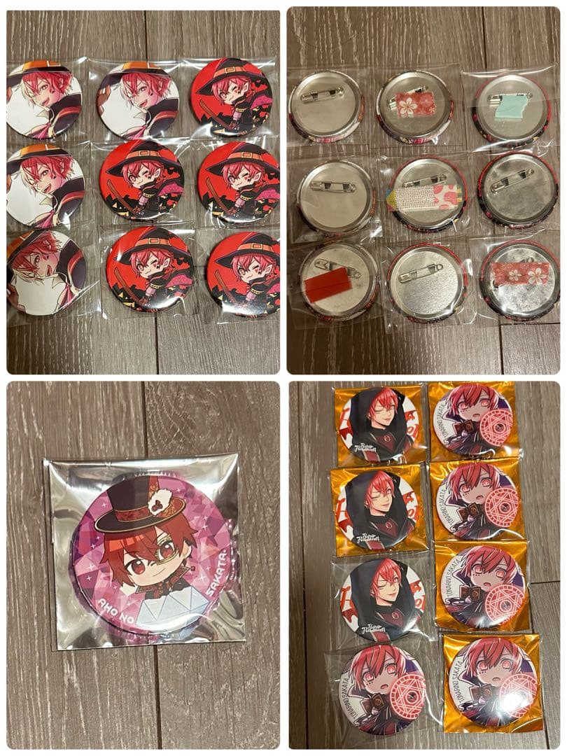 あほの坂田。となりの坂田。缶バッジ365個まとめ売り