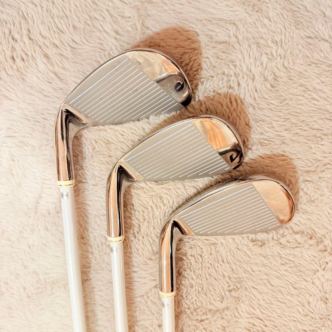 カレドニア レディースゴルフクラブセット CL-460α バッグ付き 7本