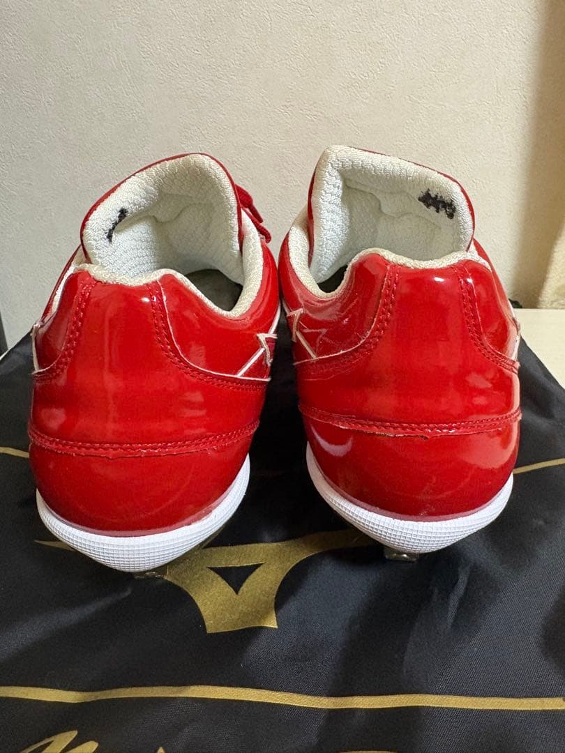 【新品】Mizuno Pro 野球スパイク レッド