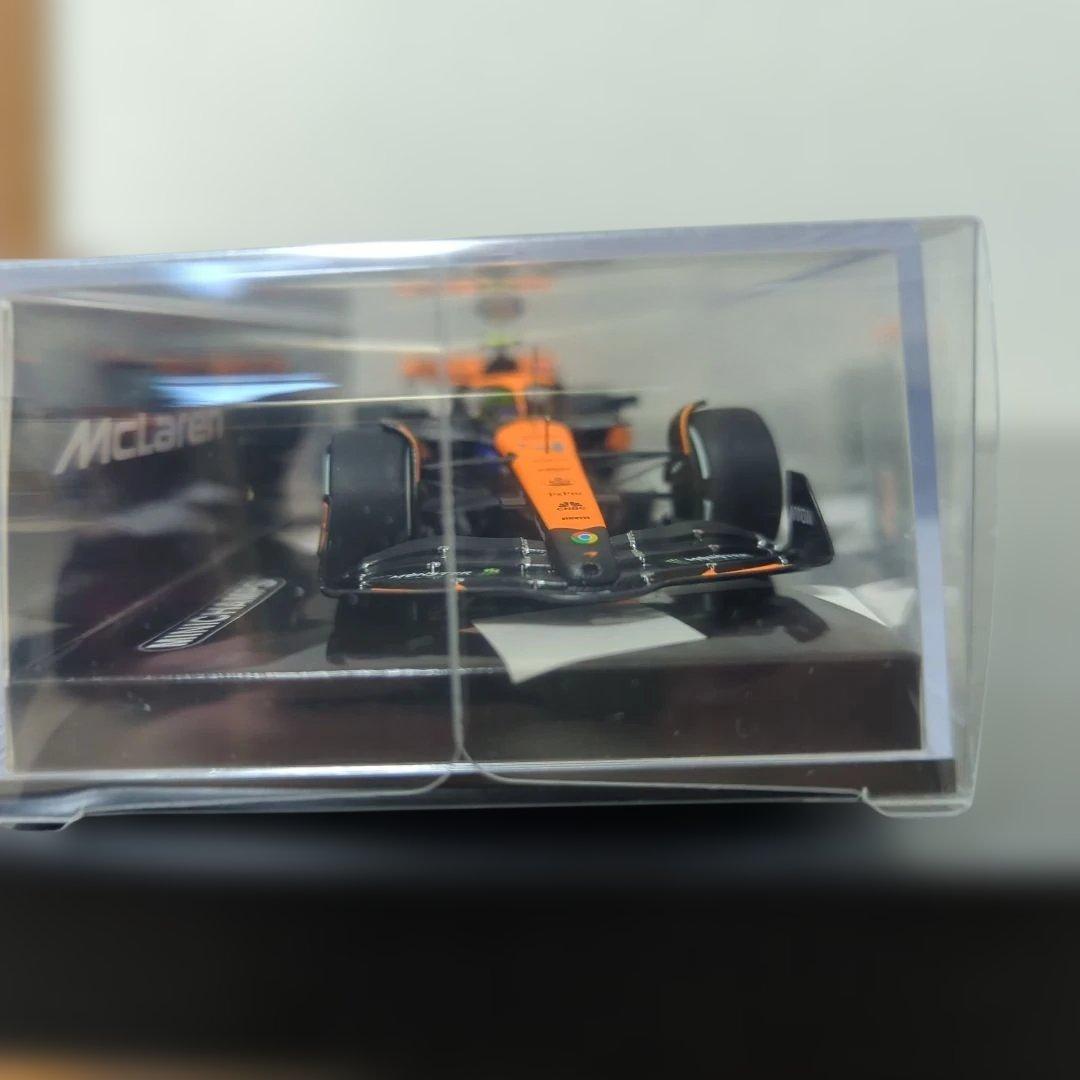 ミニチャンプス1/43　2024年ランドノリス　マイアミグランプリ初優勝