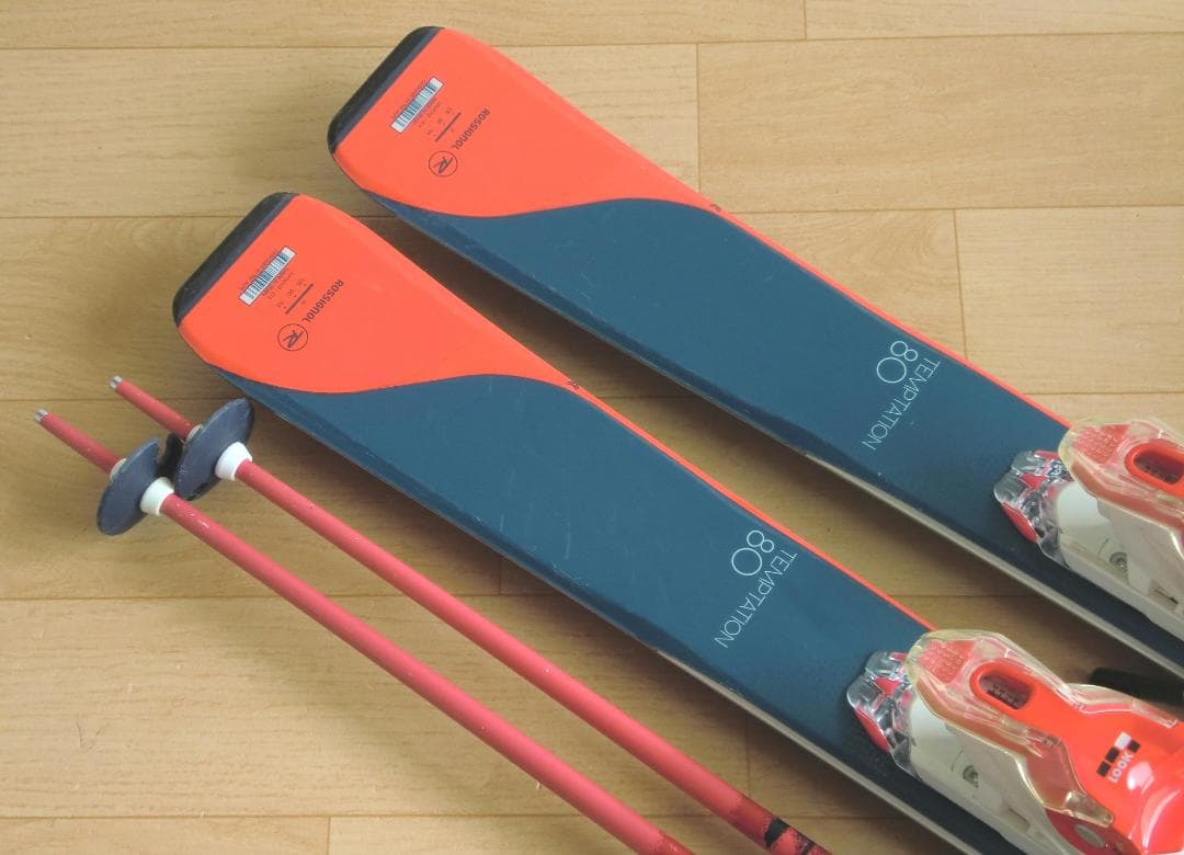 ■■送料無料■ロシニョール■女性用スキーフルセット■板144靴24-24.5■■