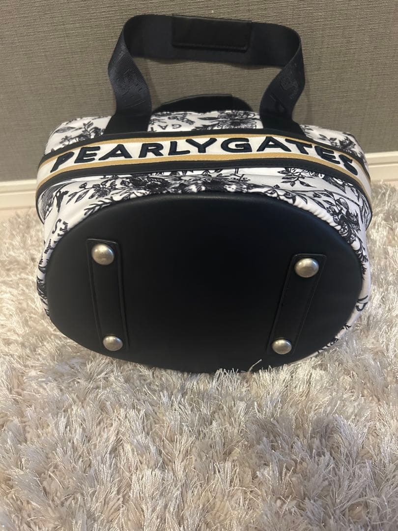 PEARLY GATES 花柄ゴルフバッグ　ディオール柄　カートバッグ