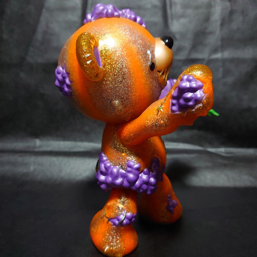 Art Studio 「SHOT!」ゾンベアー ソフビ パンプキンカラー ver
