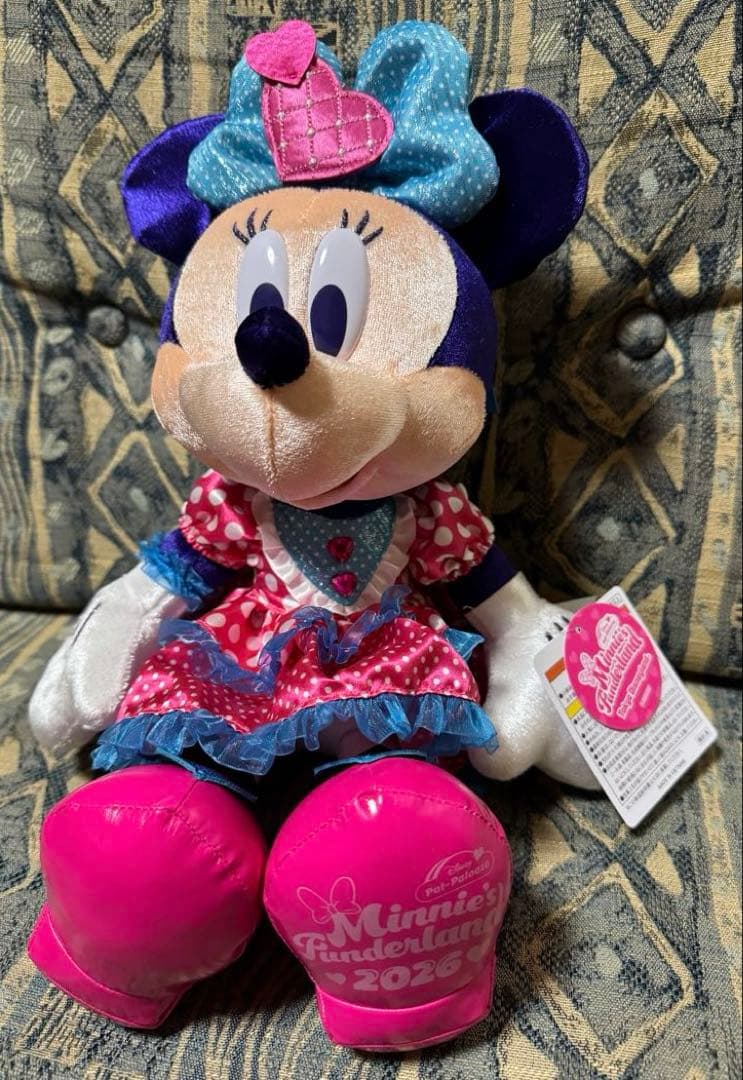 ディズニー　パルパルーザ　ミニーのファンダーランド　ミニーぬいぐるみ