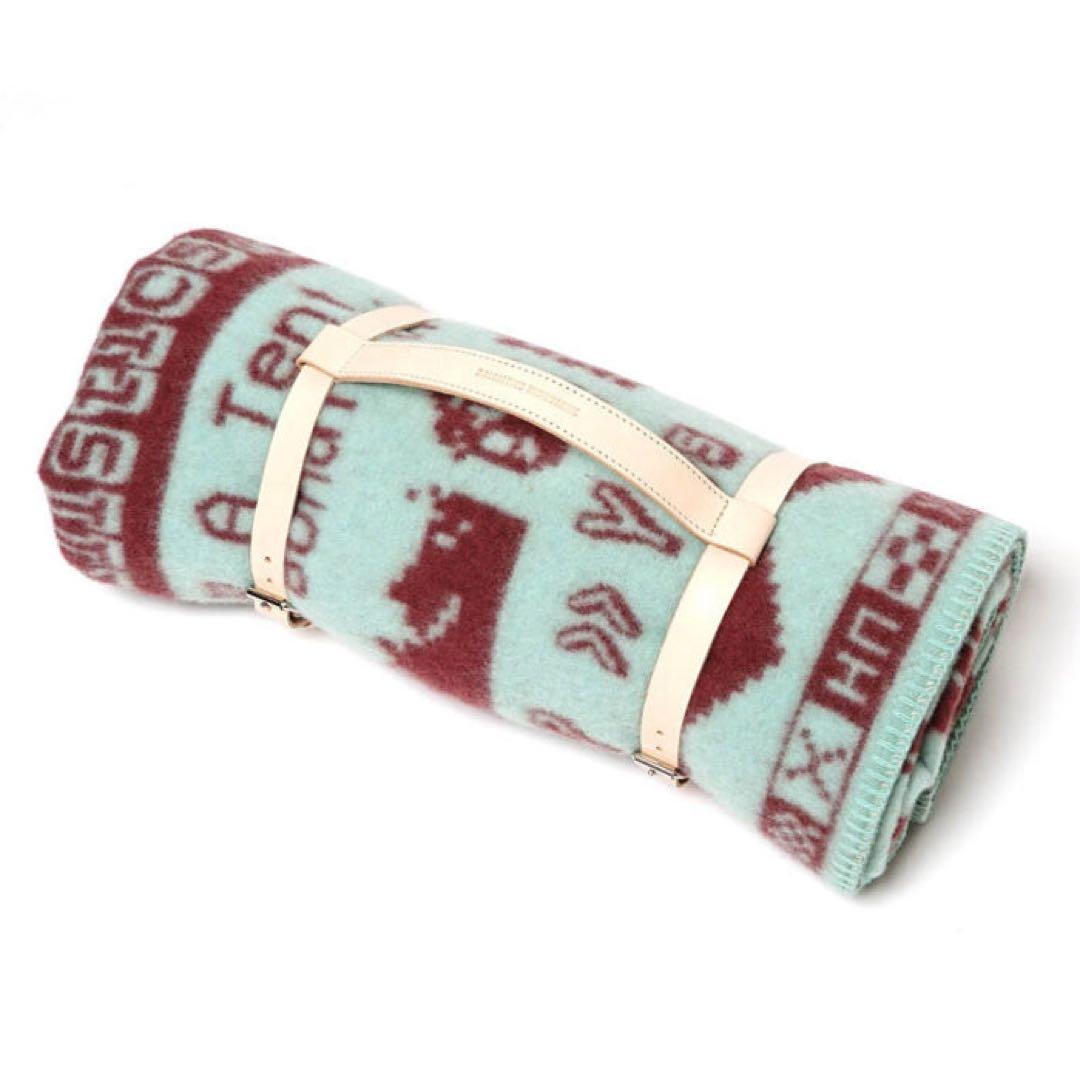 アウトドア寝具 JM BLANKET - LIGHT BLUE x PURPLE